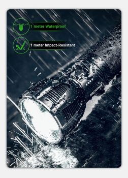 Nextorch LED Suchscheinwerfer Saint Torch 30 8000lm